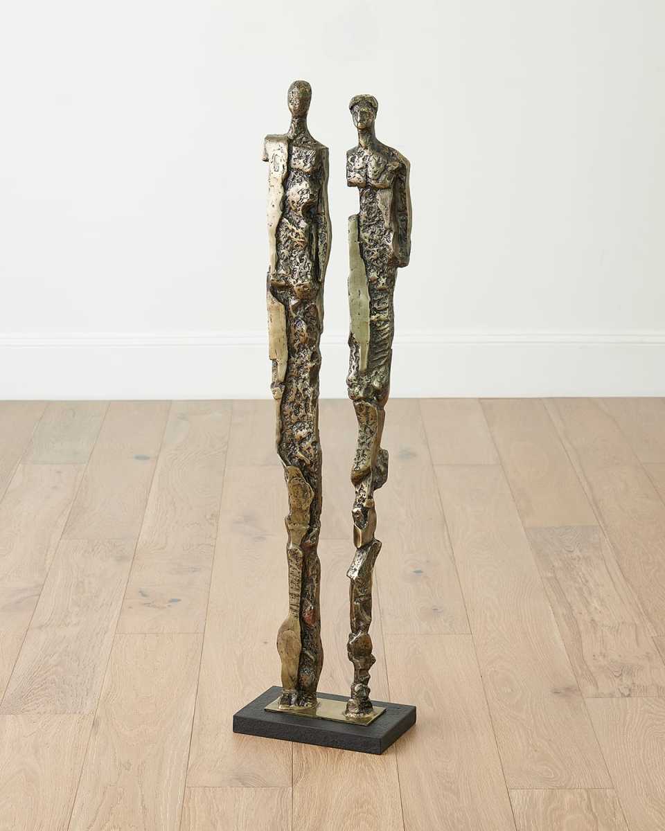 Abstract Couple Sculpture Set